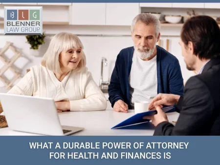 Durable Power of Attorney For Health Care and Finances