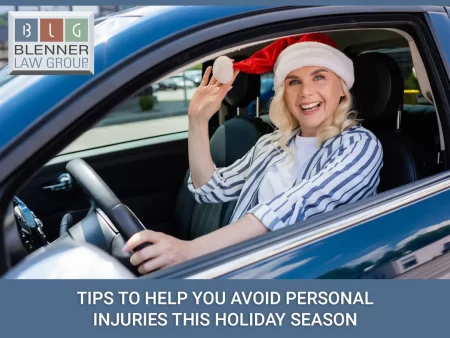 How do accidents occur during the holiday season?