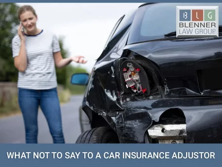 What not to say to insurance adjuster